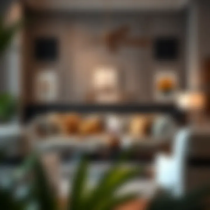 Contemporary design styles featuring loveseats