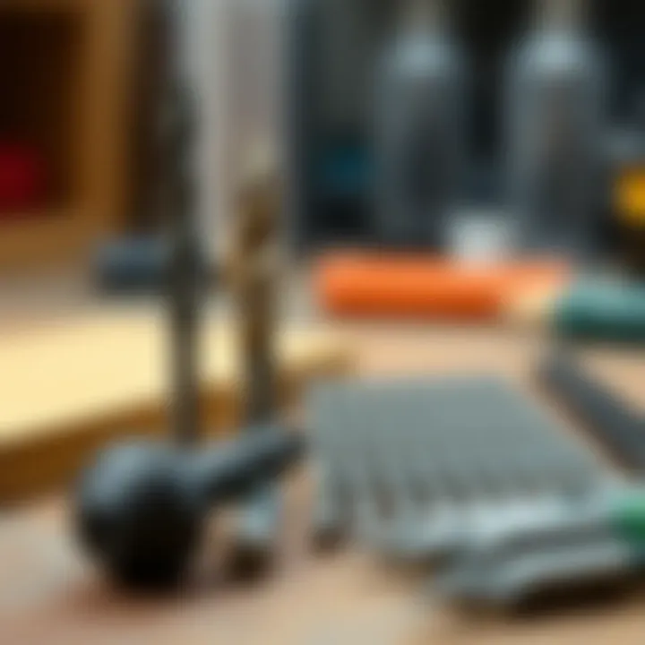 Material comparison of drill bits