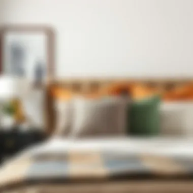 Stylish Euro Pillow Shams in Modern Decor Stylish euro pillow shams arranged in a modern bedroom