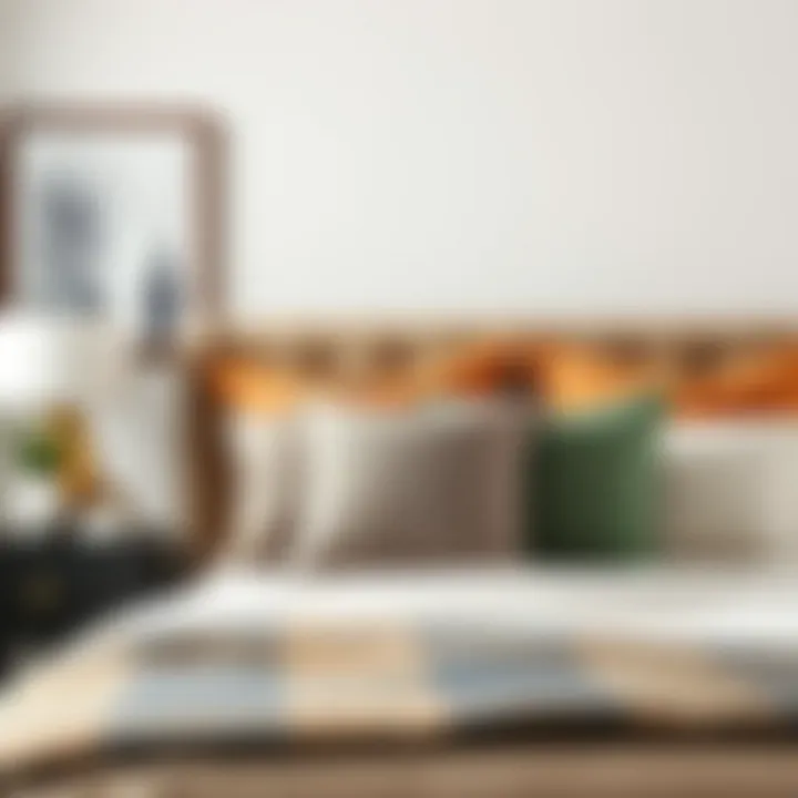 Stylish Euro Pillow Shams in Modern Decor Stylish euro pillow shams arranged in a modern bedroom