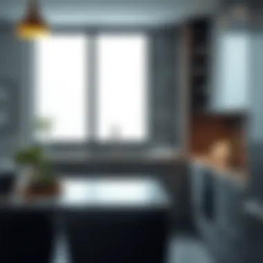 Innovative Kitchen Aesthetics Innovative kitchen design with sleek appliances and textures