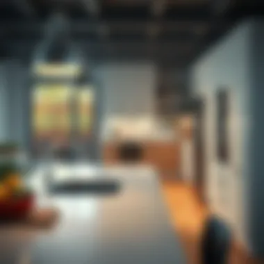 Technological Integration in Kitchens Smart kitchen technology integration