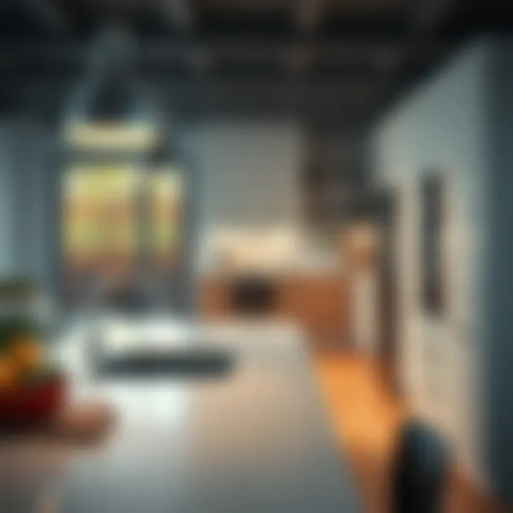 Technological Integration in Kitchens Smart kitchen technology integration