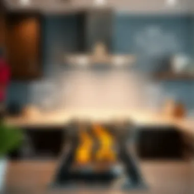 Infographic detailing maintenance tips for gas stove top exhaust fans for optimal performance.