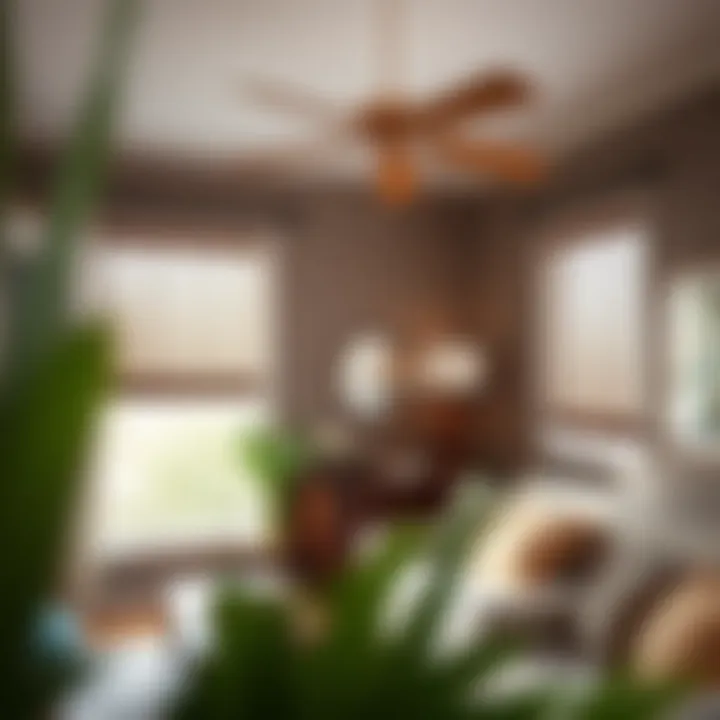 Current trends in window treatments featuring blind rods