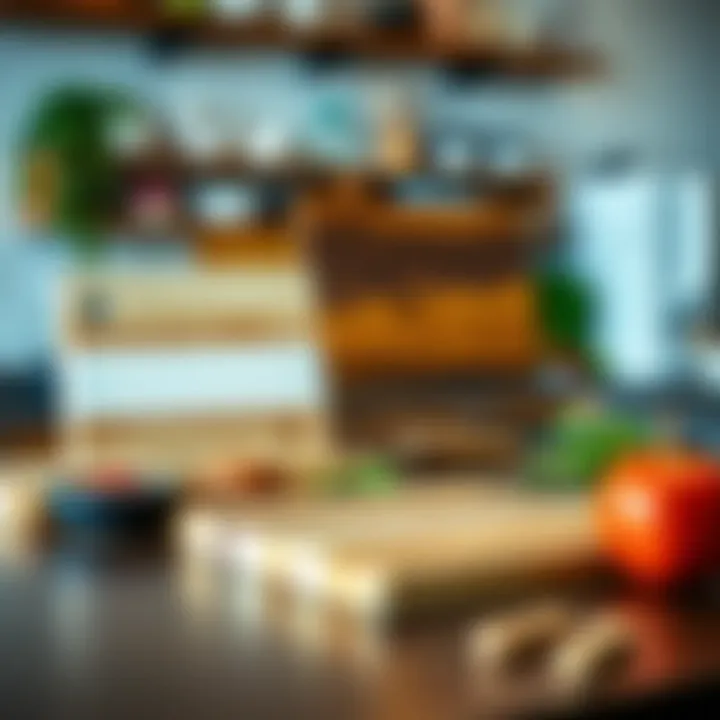 Comparison of different BPA-free cutting boards