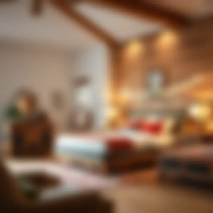 Cozy bedroom furniture collection featuring unique styles