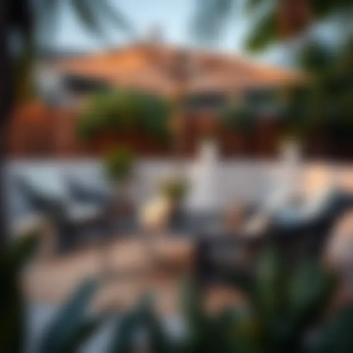 Stylish outdoor furniture for patio and garden