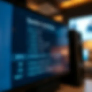 Understanding Speaker Features Close-up of speaker specifications and features on a digital screen