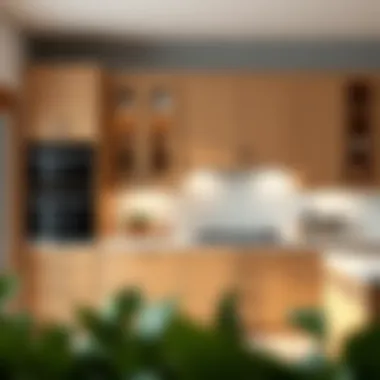 Seamless Integrated Cabinetry Smart kitchen cabinetry with integrated appliances for a seamless look.