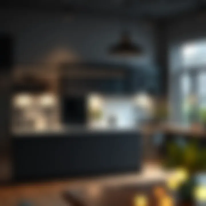 Smart Technology in Modern Kitchens High-tech kitchen equipped with smart appliances