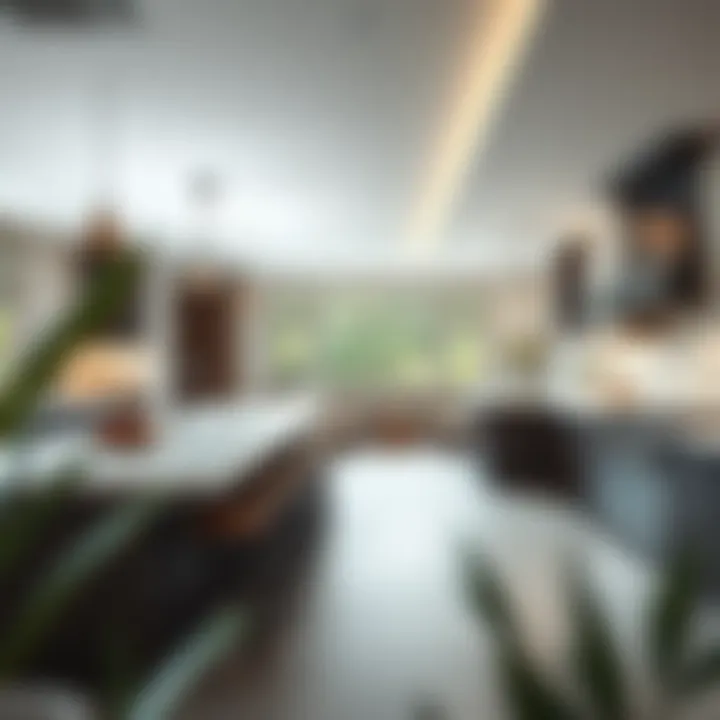 Open Concept with Multifunctional Features Open-concept kitchen showcasing multifunctional islands