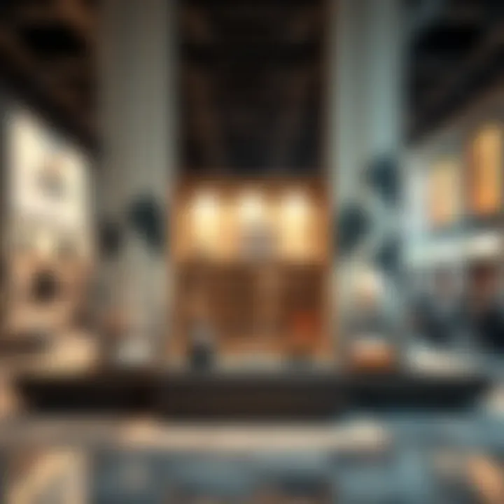 Innovative Custom Display Fixture Design Innovative design of a custom display fixture in a modern store