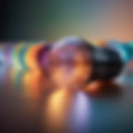 A vibrant array of LED light types showcasing color variations