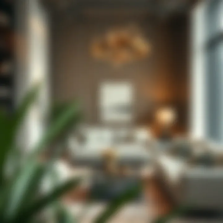 Interior design setup showcasing unique styles from various mueblerias