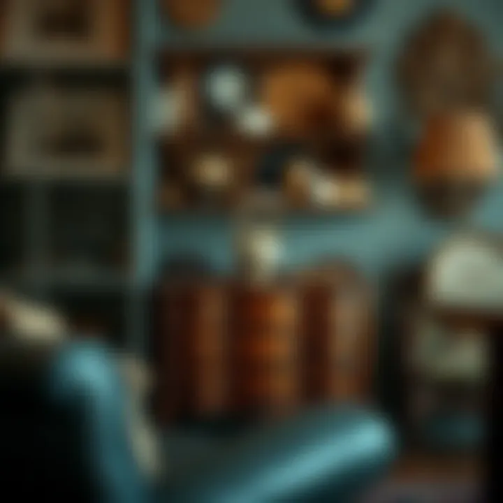 Vintage furniture piece reflecting local Chicago culture