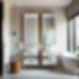 Elegant Narrow Mirrored Bathroom Cabinet Design Elegant narrow mirrored bathroom cabinet design