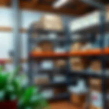 DIY installation of NSF shelving