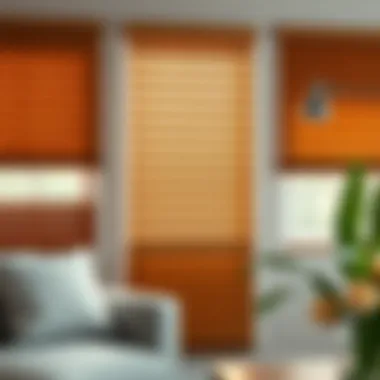 Variety of wood blinds styles and colors available