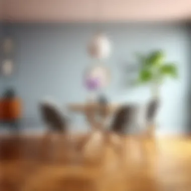 Versatile round dining set for small spaces