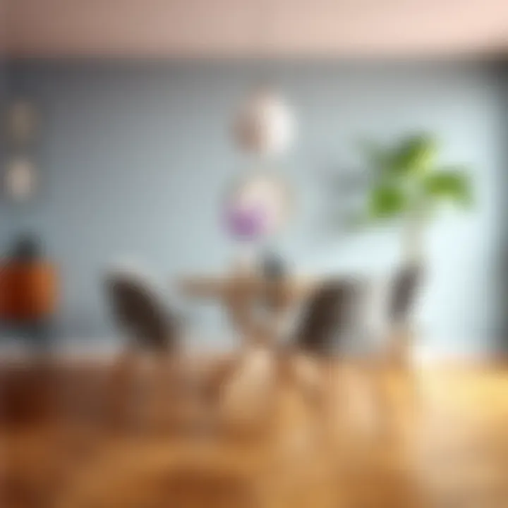 Versatile round dining set for small spaces