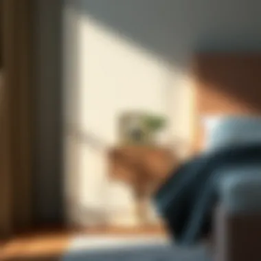 Stylish pedestal nightstand with decorative elements