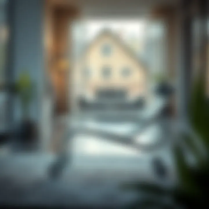 Aluminum Lounge Chair in Contemporary Setting Aluminum lounge chair with wheels in a contemporary indoor environment