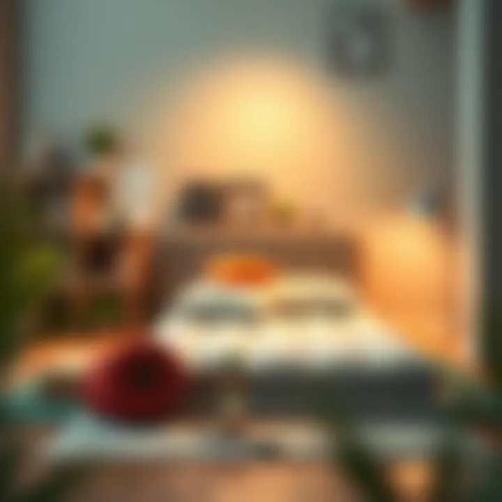 An organized maintenance kit for floor mattresses, showcasing tips for enhancing longevity.