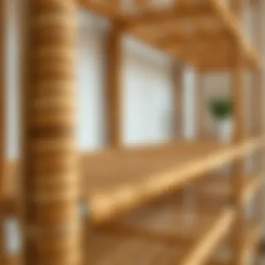 Rattan Texture and Craftsmanship Close-up of rattan texture and craftsmanship