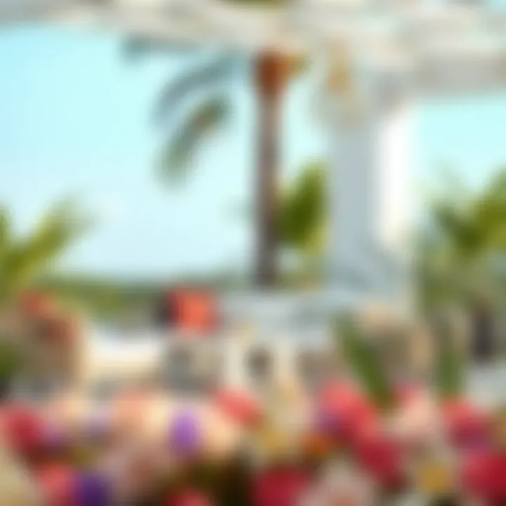 Elegant three-piece outdoor lounge set with stylish cushions