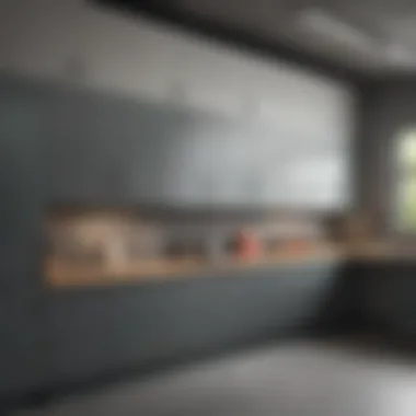 Guided Installation of Garage Cabinets Step-by-step illustration of garage cabinet installation