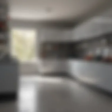 Efficient Organization with Garage Cabinets Organized garage with effective cabinetry setup