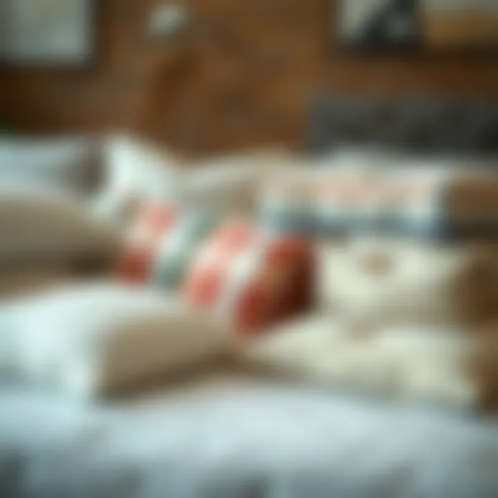 Different types of wedge support pillows displayed for comparison