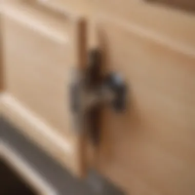 Different materials used in drawer hinges