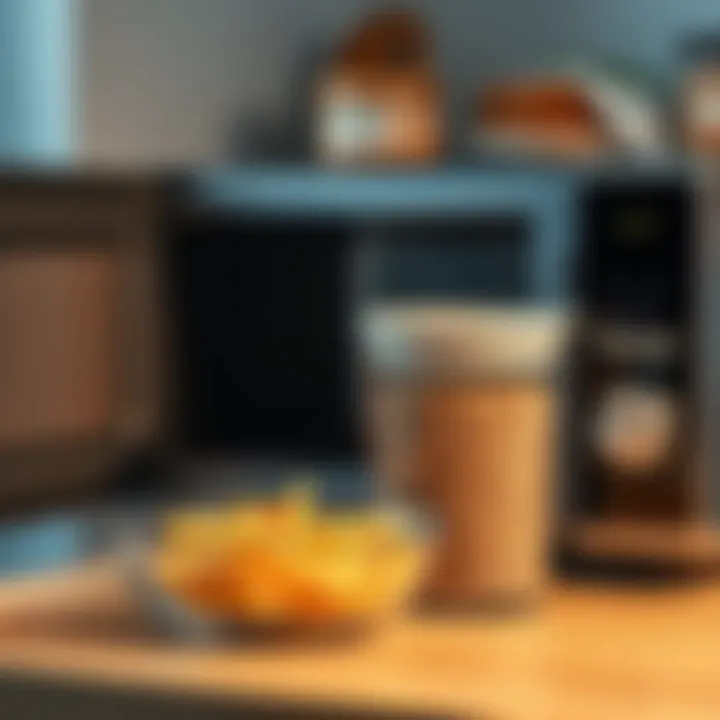 Comparison of materials suitable for microwaving