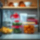 Variety of microwave-safe containers in a kitchen setting