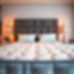 A luxurious queen size mattress showcasing comfort and quality.