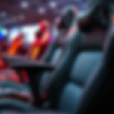 Premium Materials in Gaming Chairs Close-up view of high-quality gaming chair materials