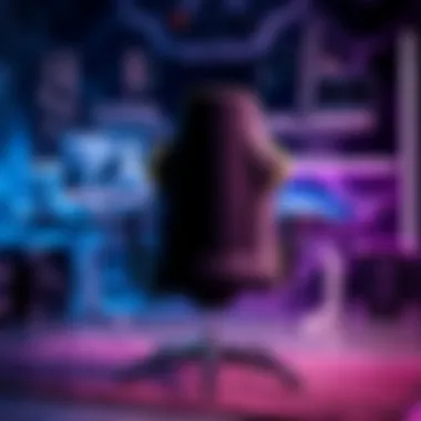 Contemporary Gaming Chair Designs A modern gaming setup showcasing stylish chair design